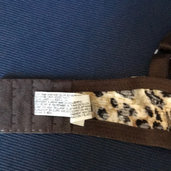 NWT Wacoal 65146 Seamless Halo Leopard Print Bra Underwire 34C - Picture 5 of 8